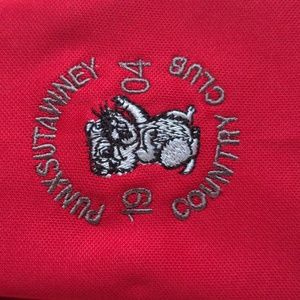 Punxutauny County Club medium golf polo